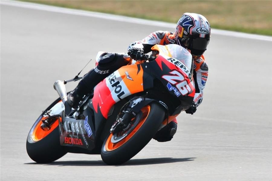 Pedrosa: ´Si todo va bien puedo luchar por el podio´