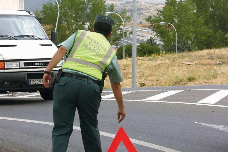 La Guardia Civil rebajó el número de multas en enero