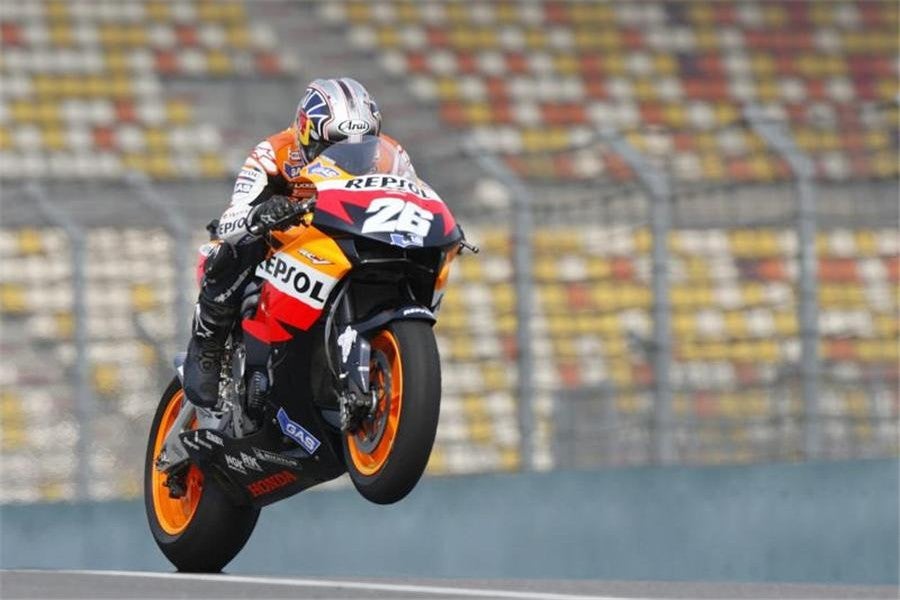Lorenzo más que satisfecho con su moto y Pedrosa preocupado por la falta de potencia