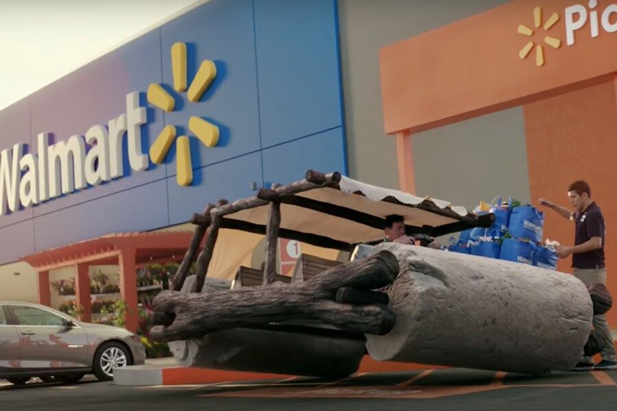 Anuncio de Walmart.