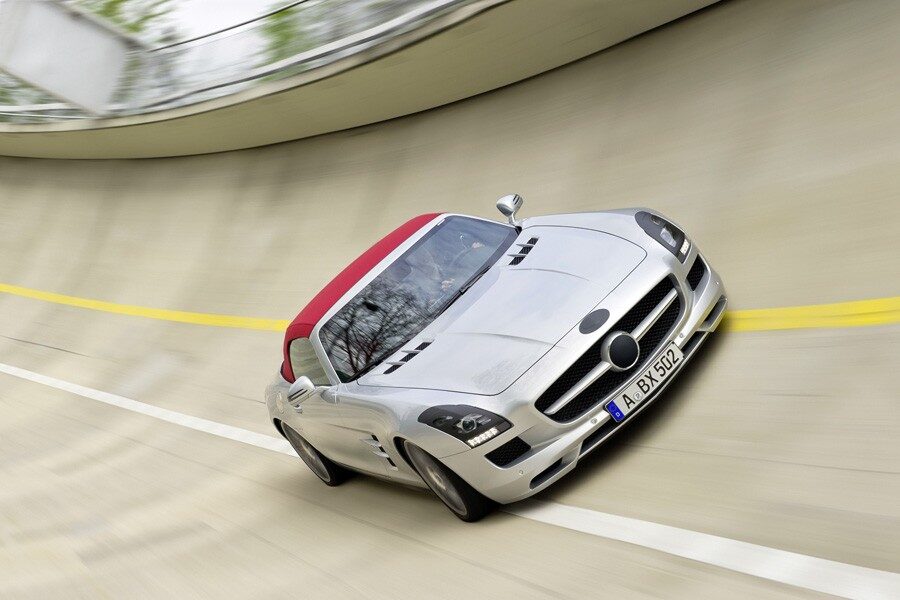 Mercedes-Benz SLS AMG Roadster: últimas pruebas 