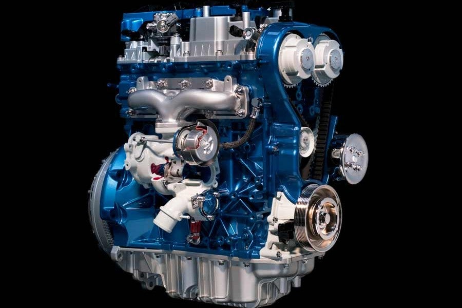 Nuevo motor EcoBoost 1.0 de tres cilindros de la marca Ford.