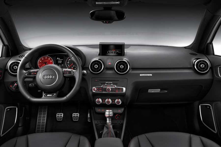 Así es el interior del nuevo Audi A1 Quattro.