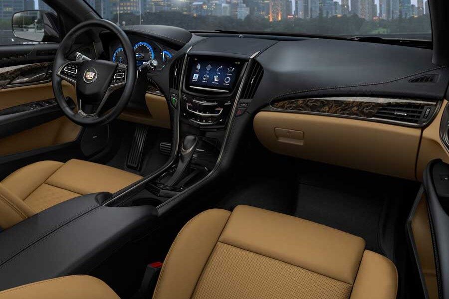 Así es el interior del nuevo Cadillac ATS.