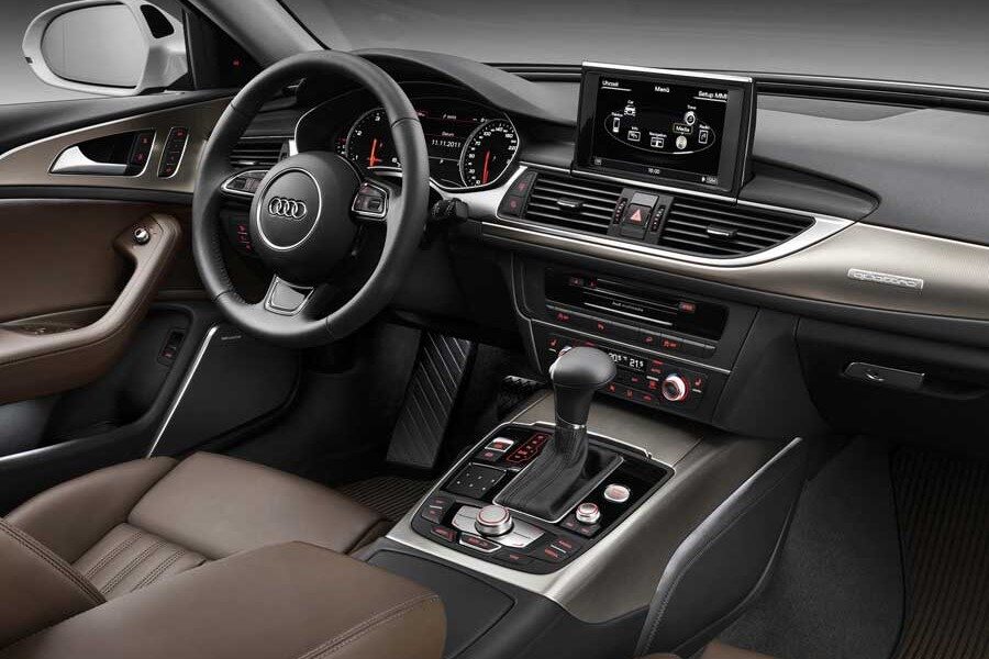 Interior del Audi A6 Allroad.