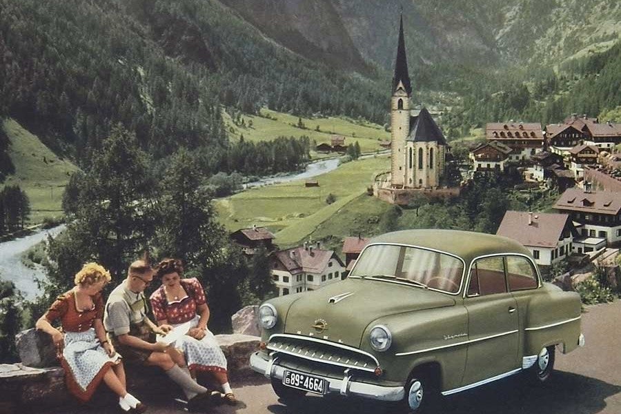 Opel Olympia: fabricado antes de la Segunda Guerra Mundial, se hizo muy popular tras ésta.