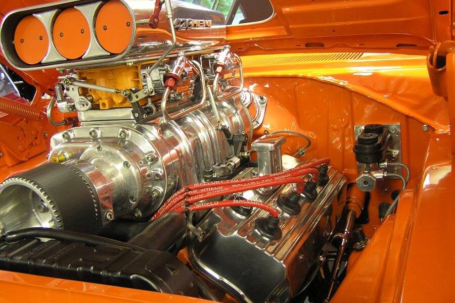 Los motores americanos, potentes, enormes y fiables, tienen un mantenimiento sencillo.