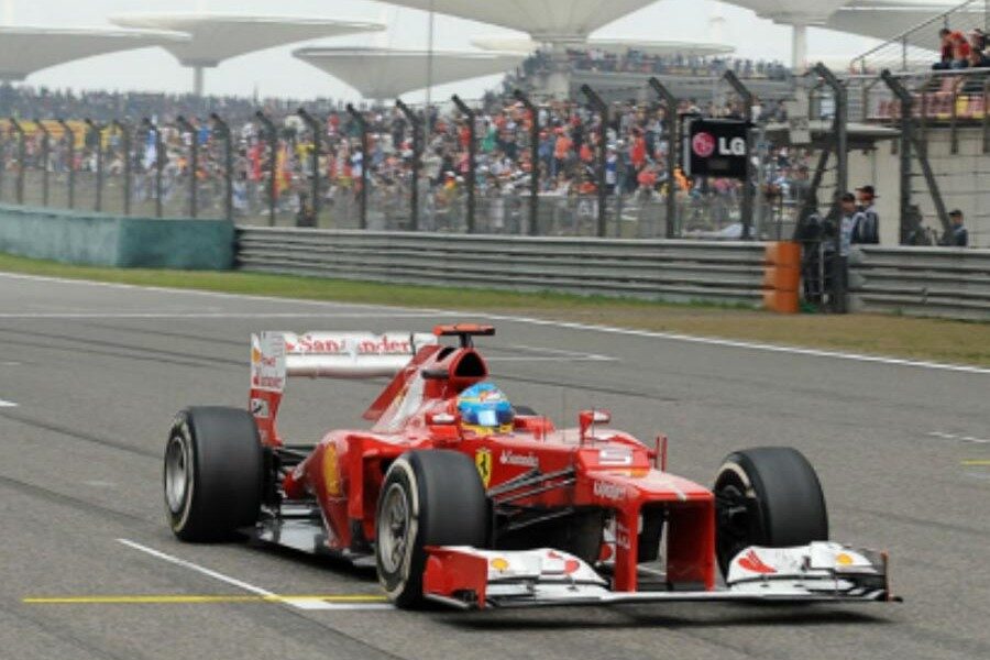 Fernando Alonso y Ferrari volvieron a la cruda realidad en el GP de China.