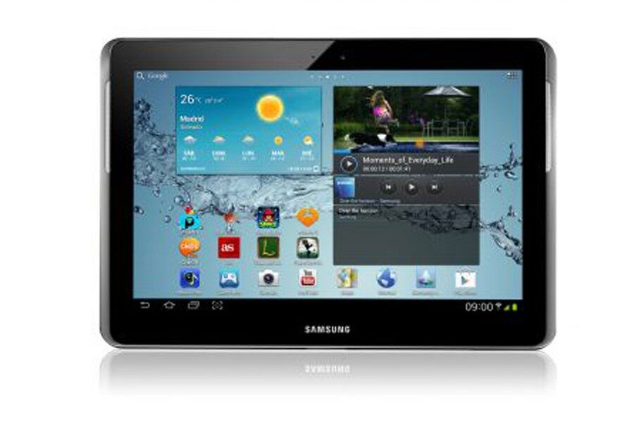 Este tablet Samsung forma parte del equipo de serie.