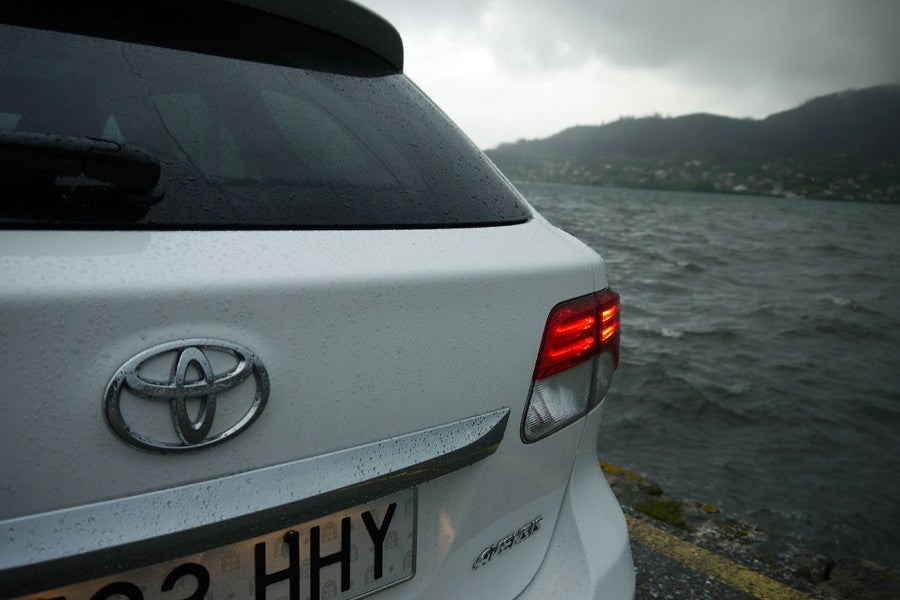 Las tres elipses de Toyota, todo un símbolo.