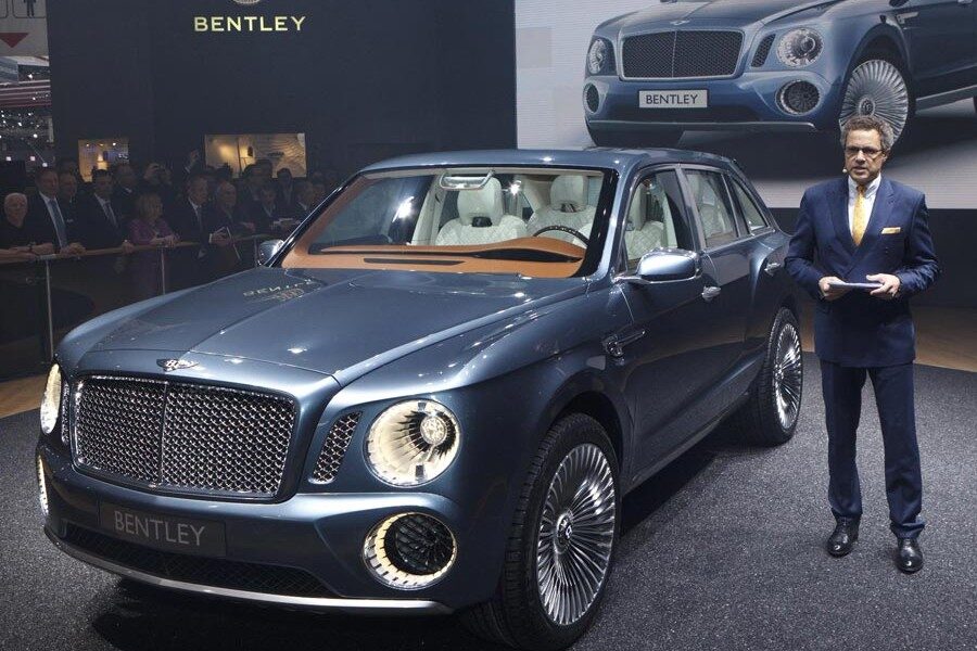 Bentley mostrará el concept de su todoterreno por primera vez en el Reino Unido.