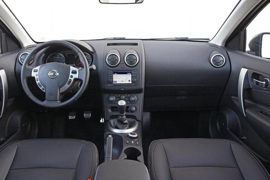 Sobrio y funcional, así es el interior del Nissan Qashqai.
