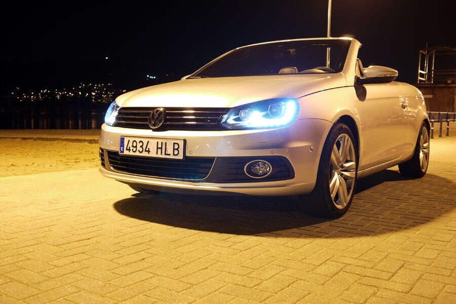 Las luces LED identifican rápidamente que es un VW.