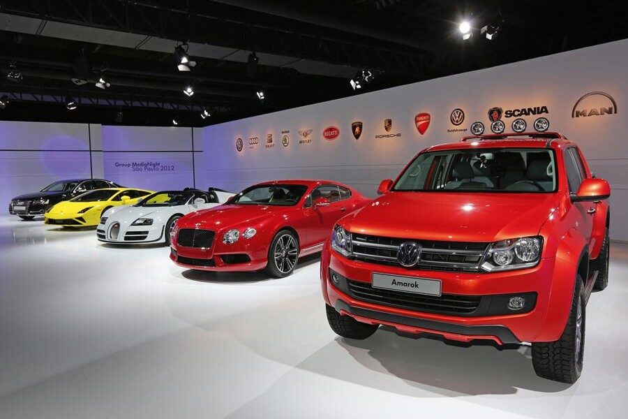 El grupo Volkswagen ha llevado lo mejor de su repertorio al Salón de Brasil.