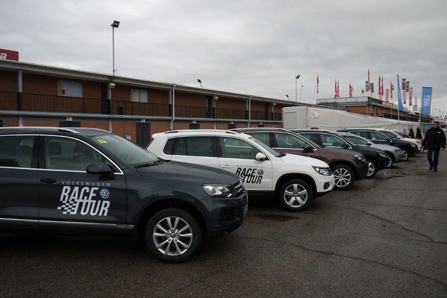 También pudimos probar la gama 4x4 de Volkswagen.