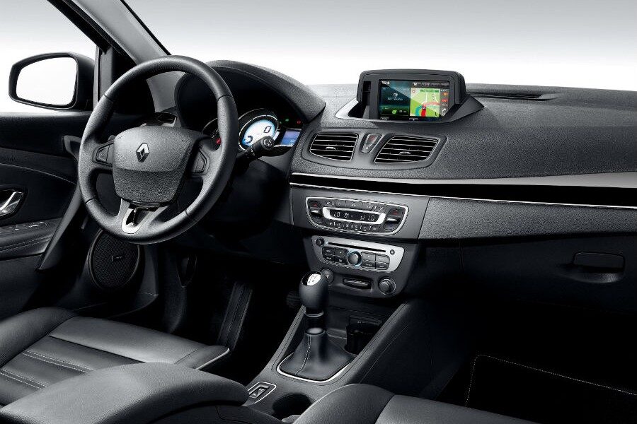 El interior del Renault Fluence ha sido también renovado.