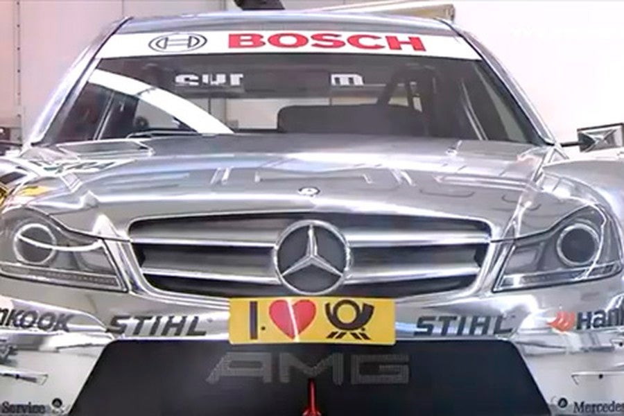 Mercedes realizó pruebas para el DTM.
