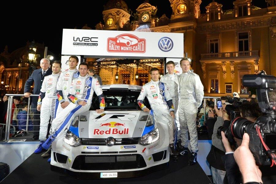 El Volkswagen Polo R WRC y sus pilotos están listos para tomar la salida del Mundial de Rallyes 2013 en Montecarlo.