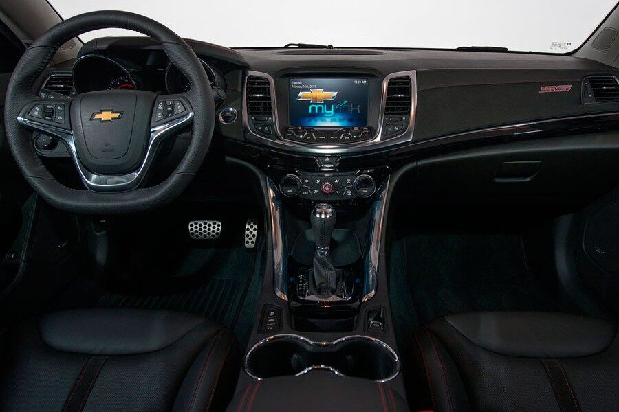 Interior del nuevo Chevrolet SS.