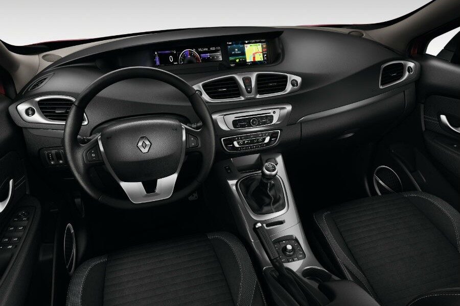 Interior del Renault Scenic XMOD.
