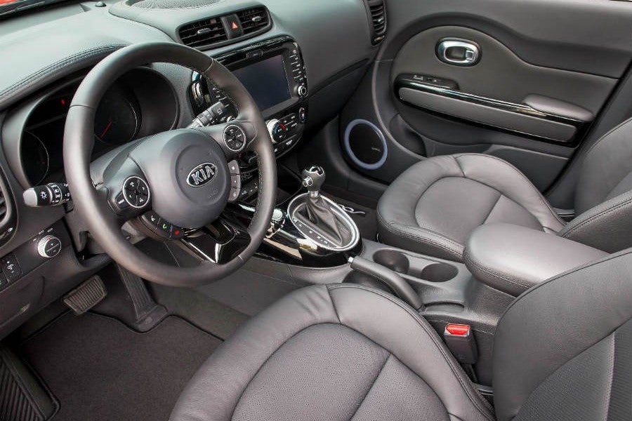 Interior del nuevo Kia Soul.