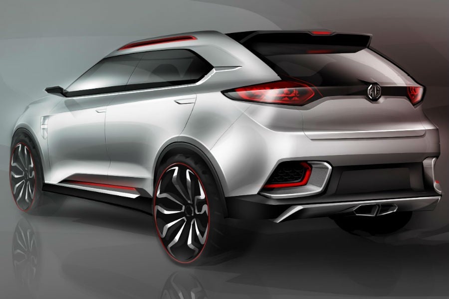 El MG CS Concept se presenta en el Salón de Shangai.