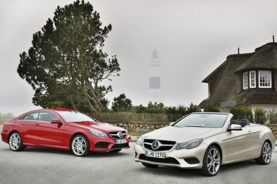 Los nuevos Mercedes Clase E Coupé y Cabrio ofrecen hasta 9 motores diferentes, seis de gasolina y tres diésel.