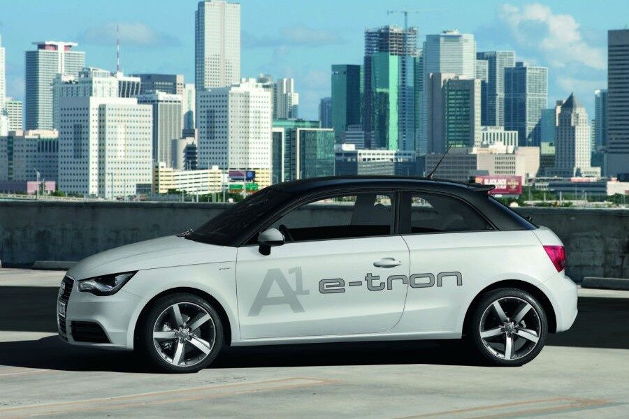 Audi A1 e-tron: de 0 a 100 en 9,8 segundos y con una autonomía de 250 kilómetros.