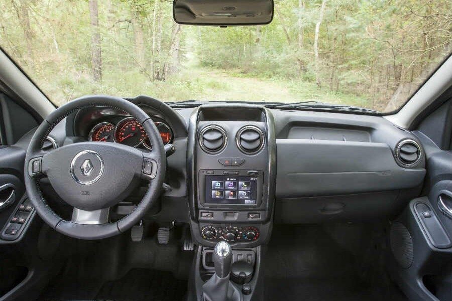Interior del nuevo Dacia Duster.