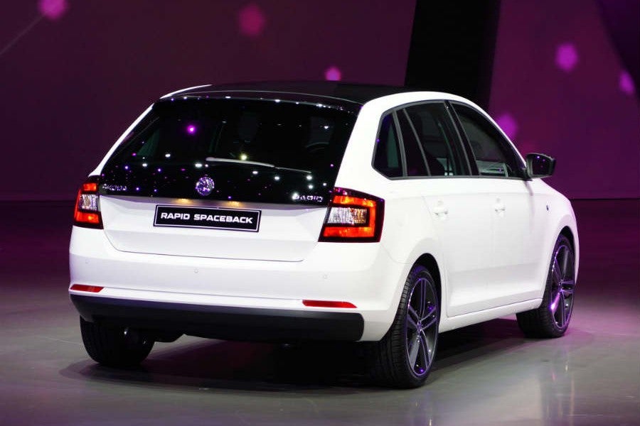 El nuevo Skoda Rapid Spaceback se presenta en el Salón de Frankfurt.