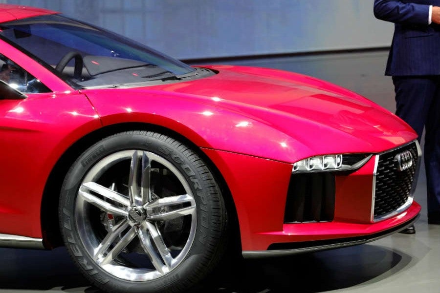 El Audi Nanuk Quattro Concept cuenta con unas enormes llantas de 22 pulgadas.