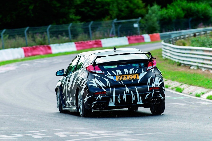 La puesta a punto del Civic Type R debe ser perfecta.