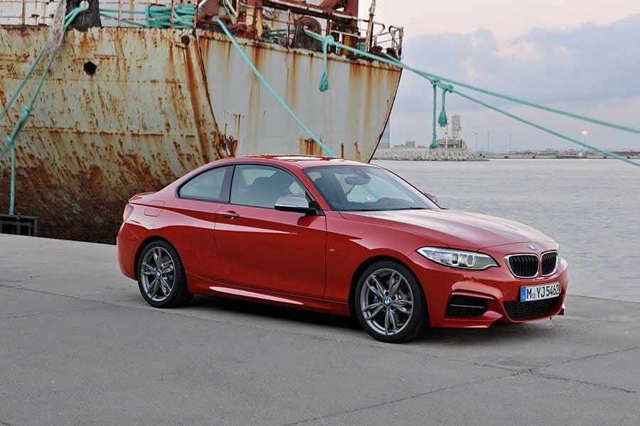 La silueta del BMW Serie 2 es muy elegante.