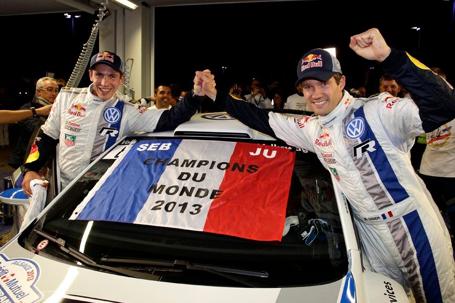 Sébastien Ogier y Julien Ingrassia, campeones del mundo.