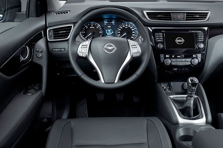El interior del nuevo Qashqai es muy moderno.