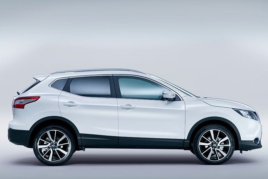 La vista lateral del nuevo Qashqai deja patentes sus dimensiones.