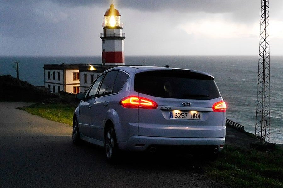 La iluminación del S-Max es muy buena.