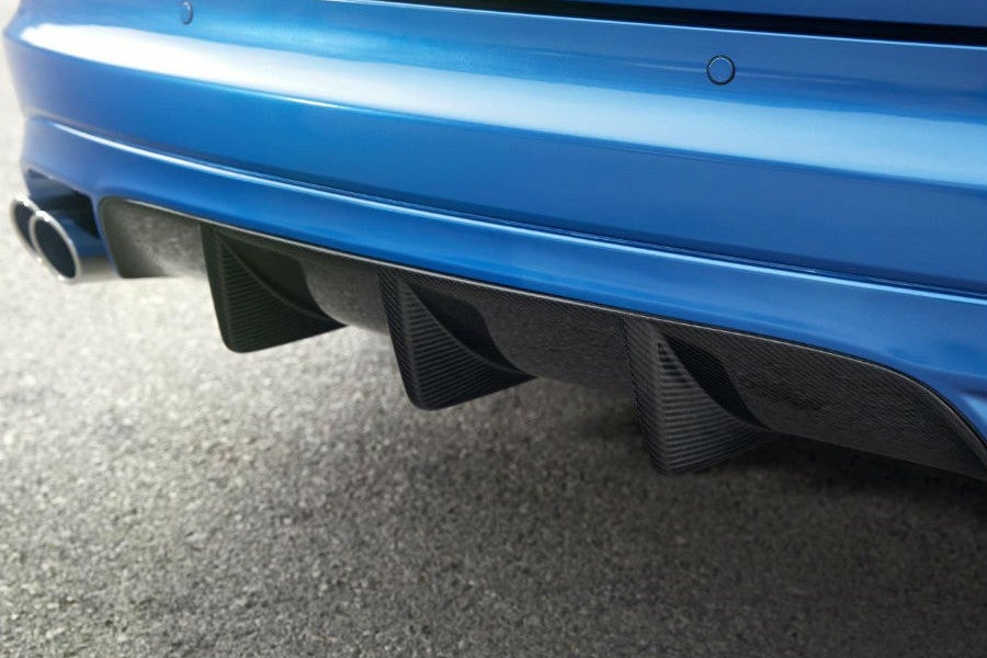 El difusor trasero es una de las señas de identidad del Jaguar XFR-S Sportbrake.