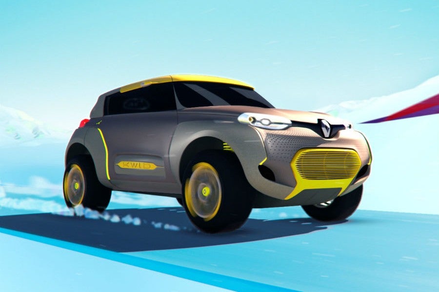 El Renault Kwid Concept se presenta en el Salón de Nueva Dehli.