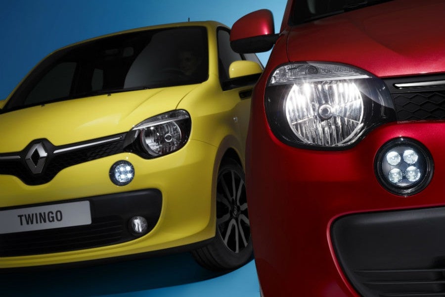 Los faros LED redondos son una de las señas de identidad del nuevo Twingo.