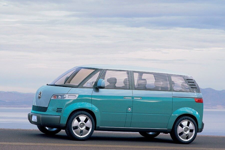 La VW Minibus Concept de 2001 tenía unas líneas muy bien resueltas.