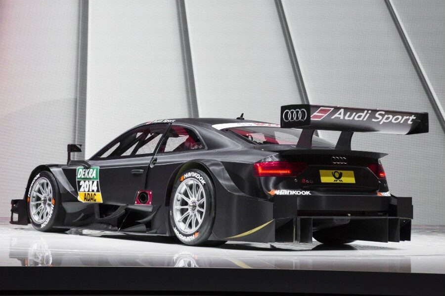 El nuevo Audi RS 5 DTM tiene la labor de igualar el rendimiento de su predecesor, campeón en 2013.