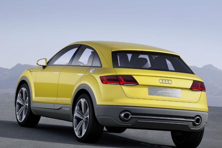 El parecido de este Offroad Concept con el Audi TT original es más que evidente.