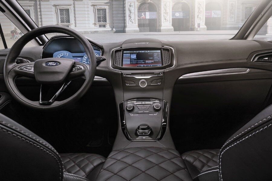 Interior del Ford S-Max Vignale Concept.