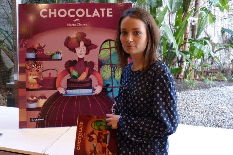 Marta Chaves, autora del libro "Chocolate".