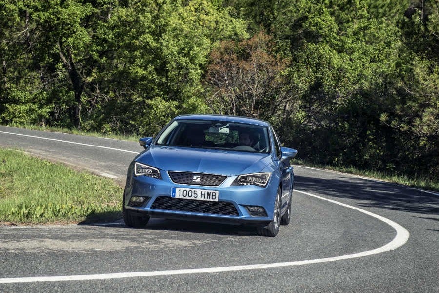El Seat León Ecomotive es un ejemplo de cómo debe comportarse un coche al negociar curvas.