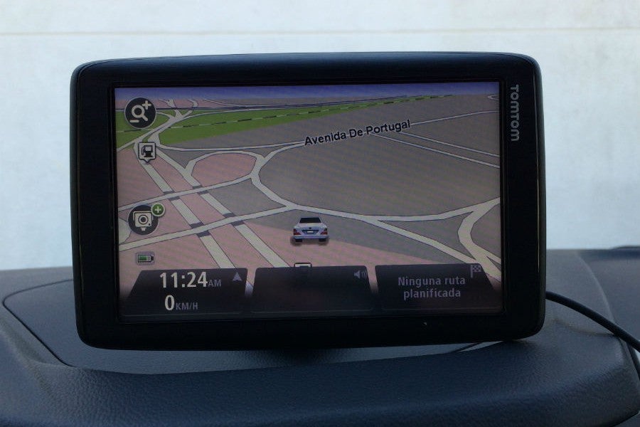 La versión Premium del SsangYong Korando cuenta con un navegador.