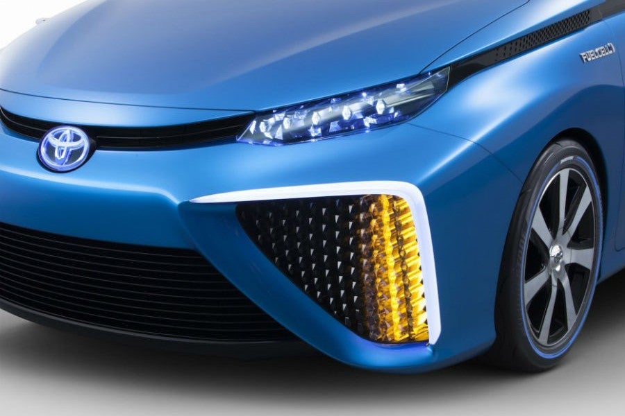 El diseño del Toyota FCV es bastante futurista.