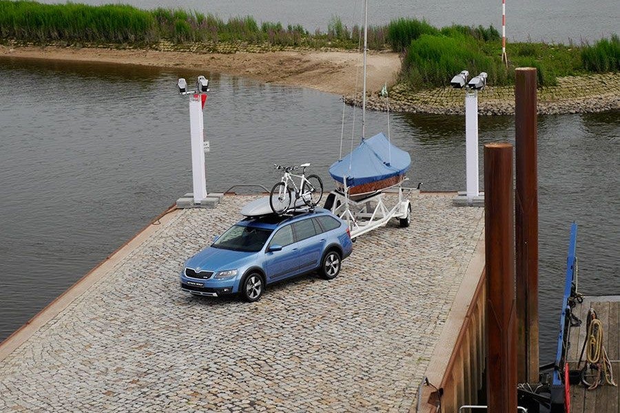 El Scout cuenta con un amplio surtido de accesorios.