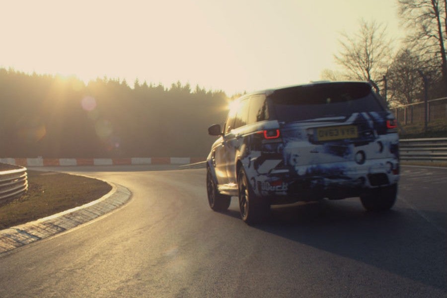 El Range Rover Sport SVR se ha enfrentado a todos los desafíos de Nürburgring con un éxito rotundo.